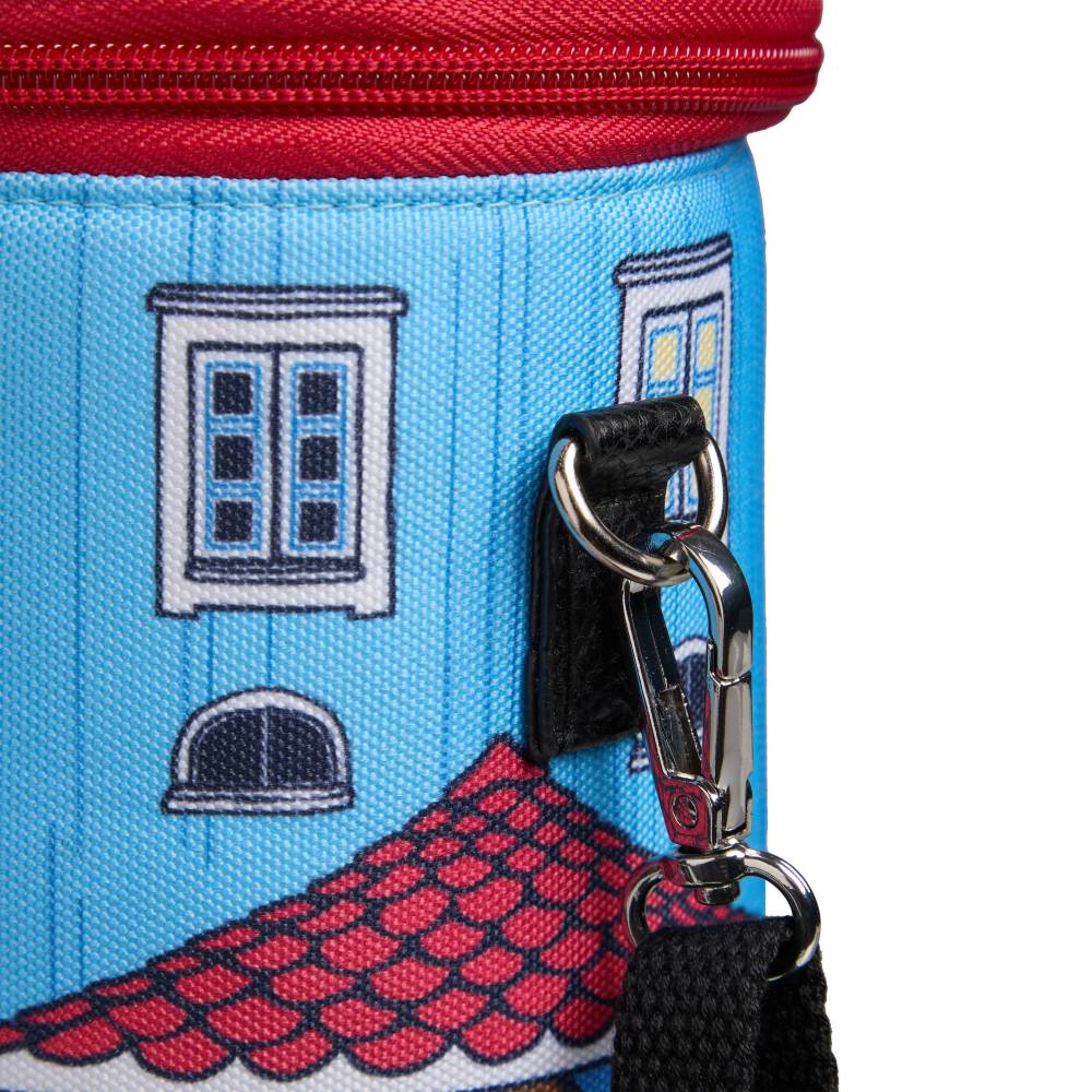 Moominhouse Shaped Shoulder Bag Blue