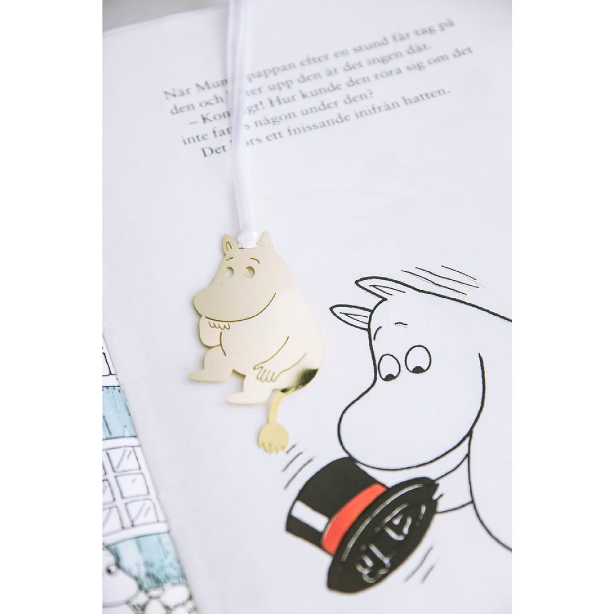 Bookmark Moomintroll Gold