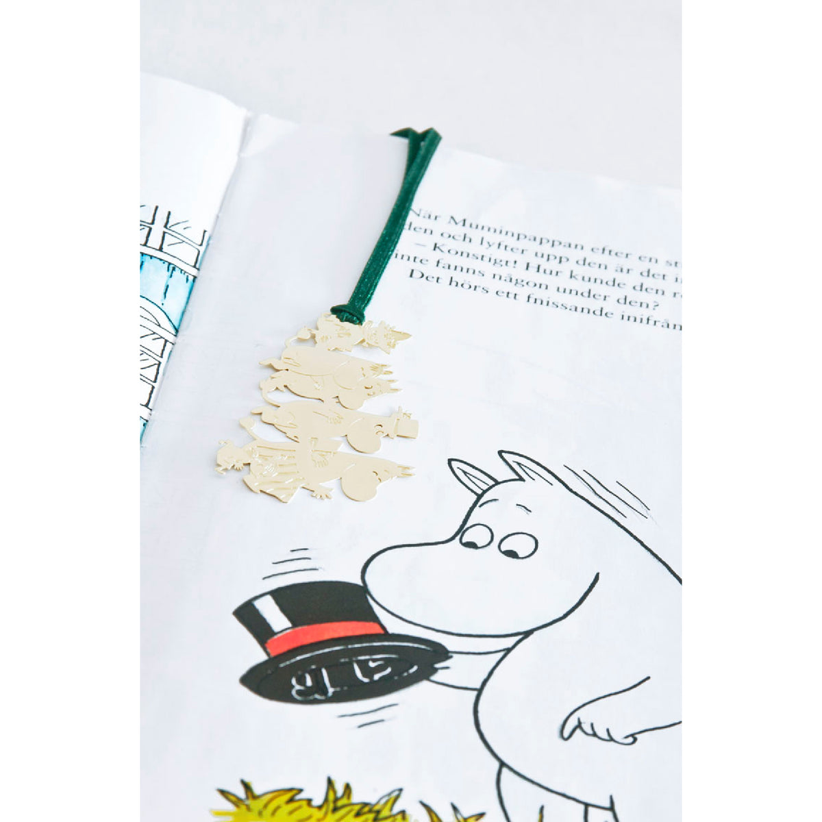 Bookmark Moomin Family Gold