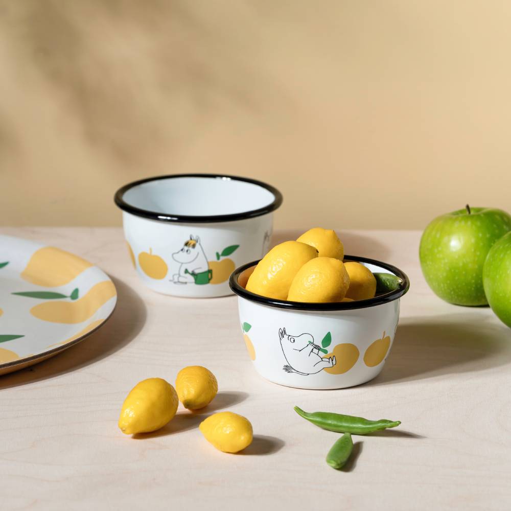 Moomin Joyfull Apples Tray 35cm - The Official Moomin Shop