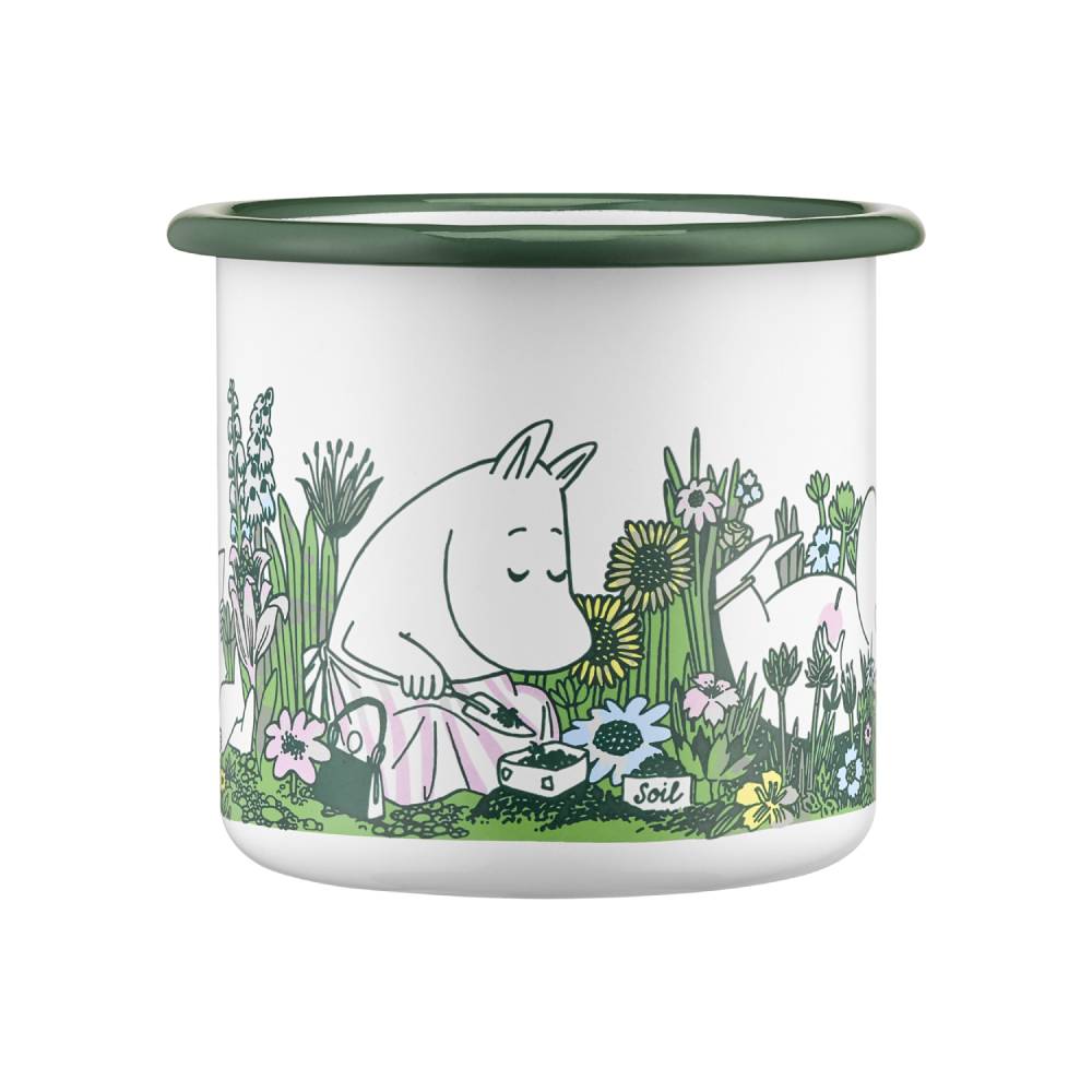 Moomin Garden Mug White 3.7 dl