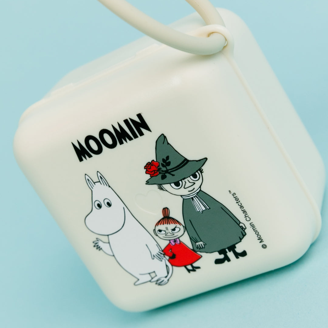 Moomin Friends Pacifier Box Ivory