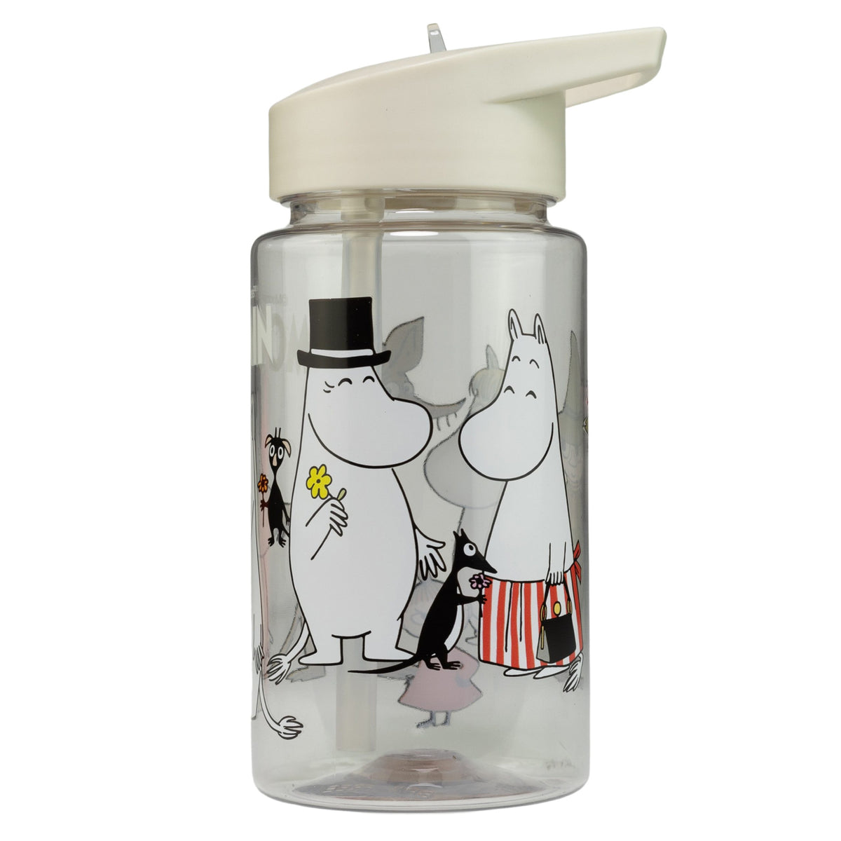 Moomin Family Water Bottle Beige