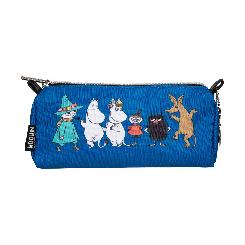 Moomin Friends Pencil Case Blue