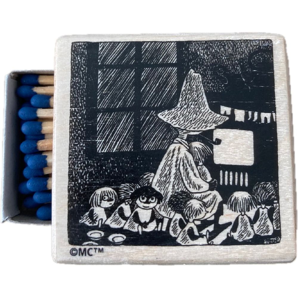 Moomin Wooden Matchbox Snufkin And Woodies