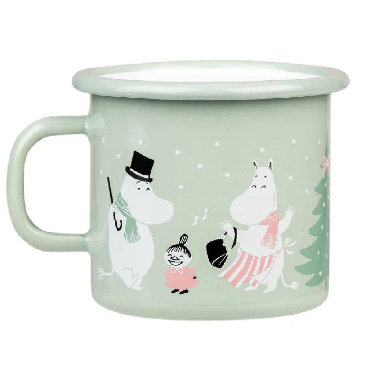 Moomin Enamel Mug 2.5 dl Festive Spirits