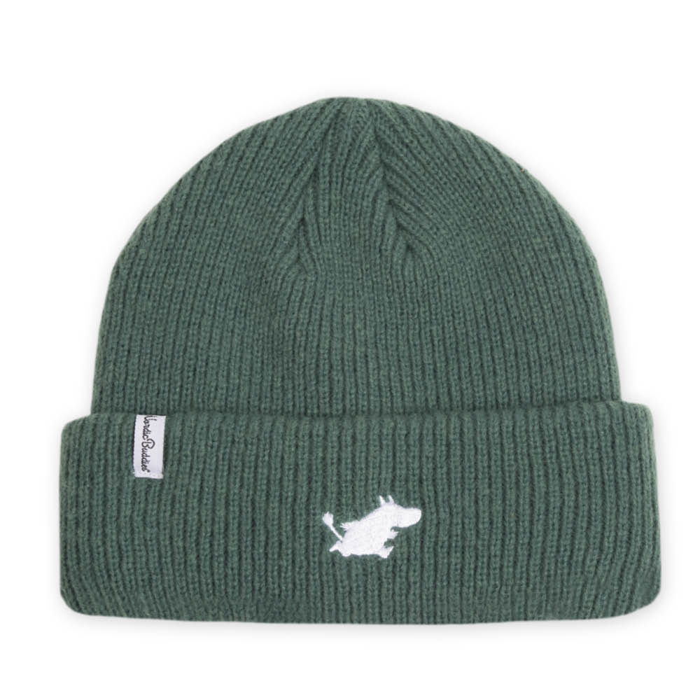 Beanie Adult Moomintroll Running Green