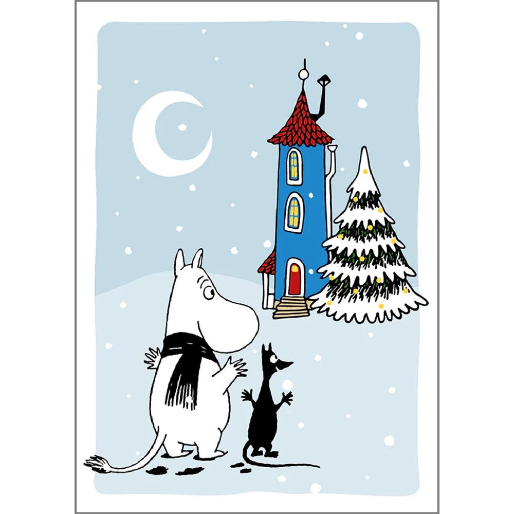 Moomin Christmas Card Moomin House