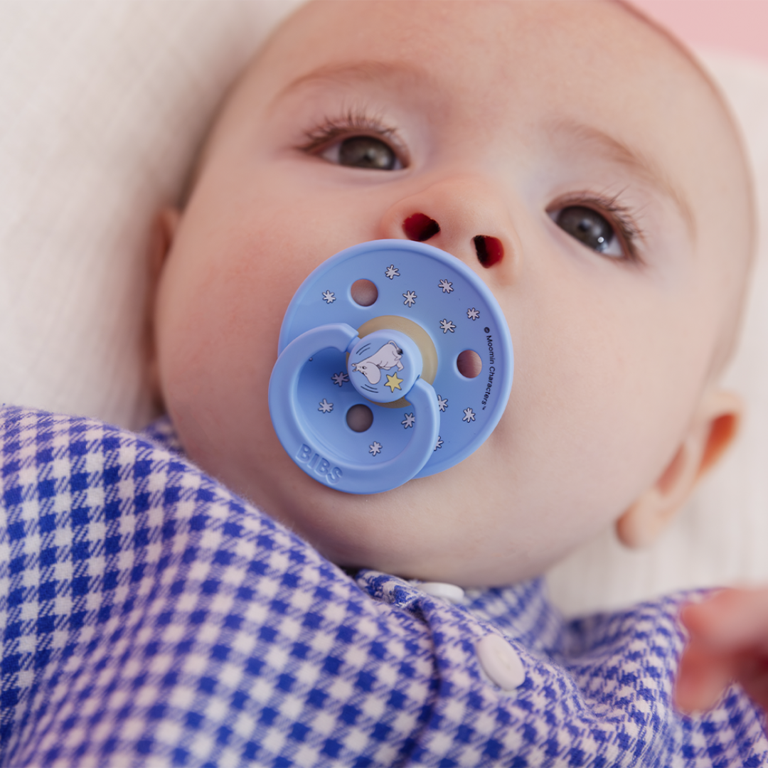 Moomin Good Night Pacifier 2-pack Blue