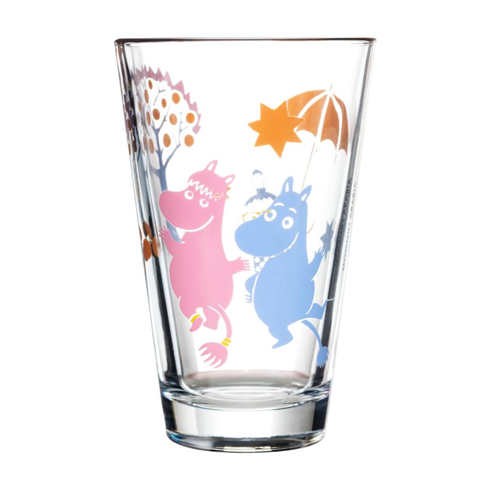 Moomin Party Glass Tumbler 2-Pack