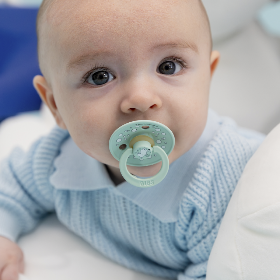 Moomin Friends Pacifier 2-pack Ivory/Sage