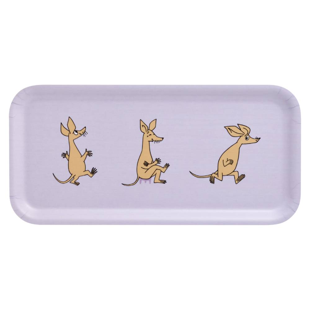 Sniff Retro Tray 27x13cm Lilac - The Official Moomin Shop