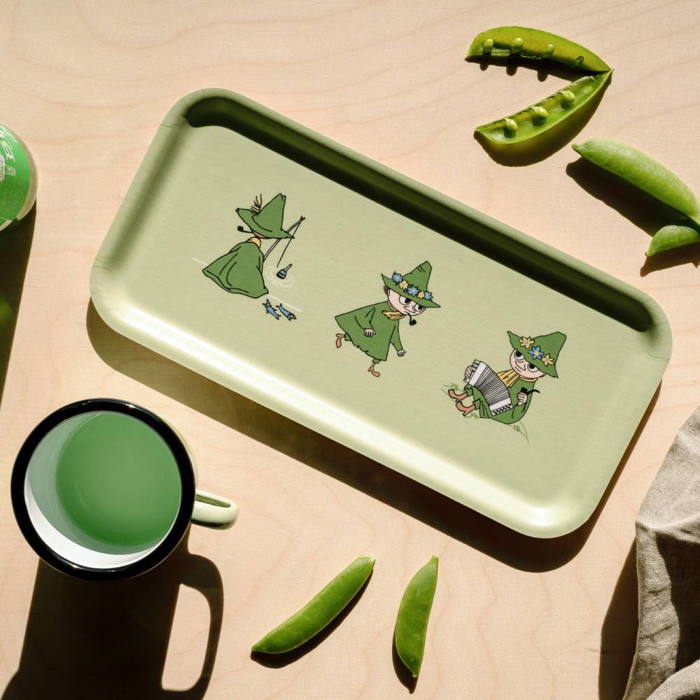Snufkin Retro Mug & Tray Green Bundle