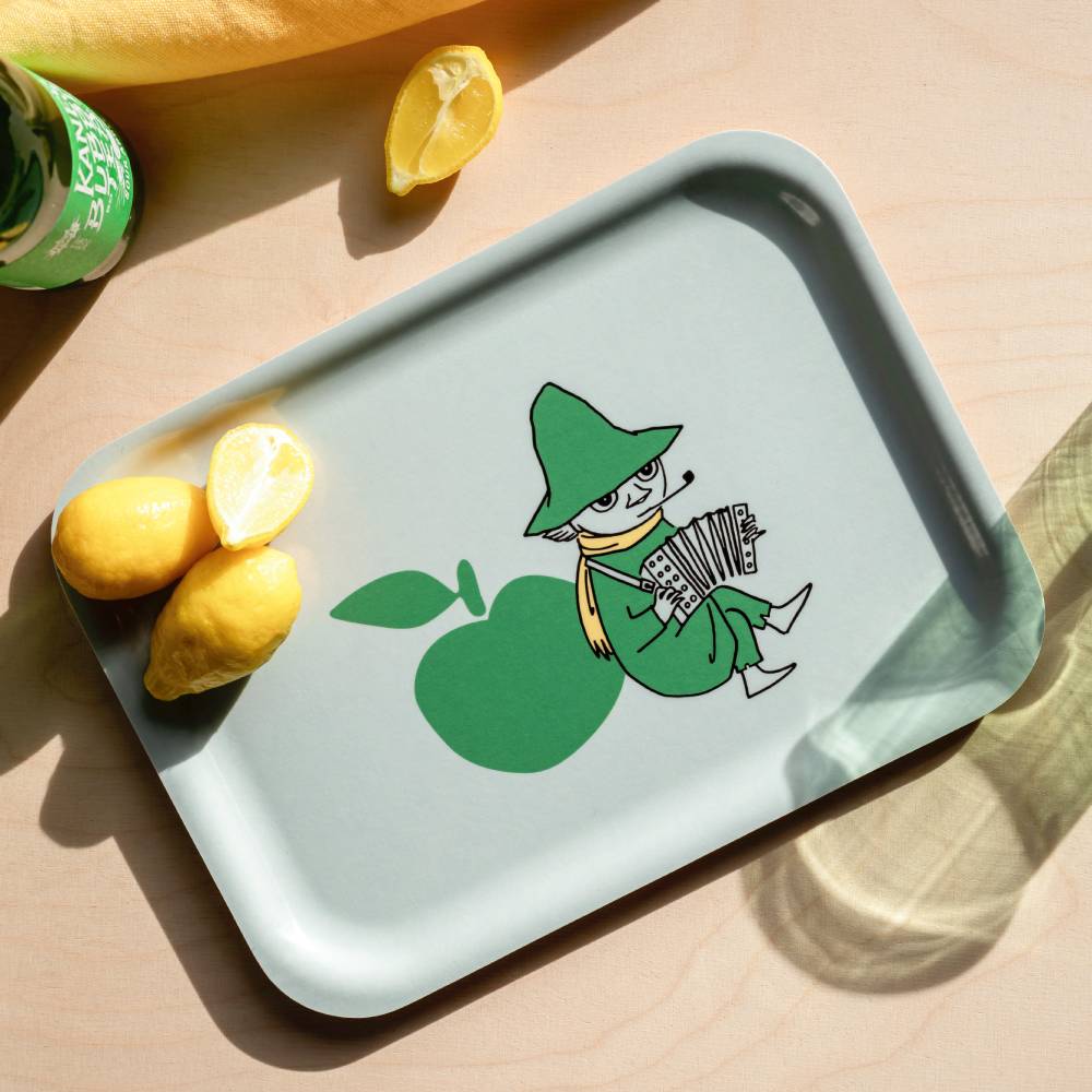 Moomin Joyfull Apples Tray 27x20cm - The Official Moomin Shop