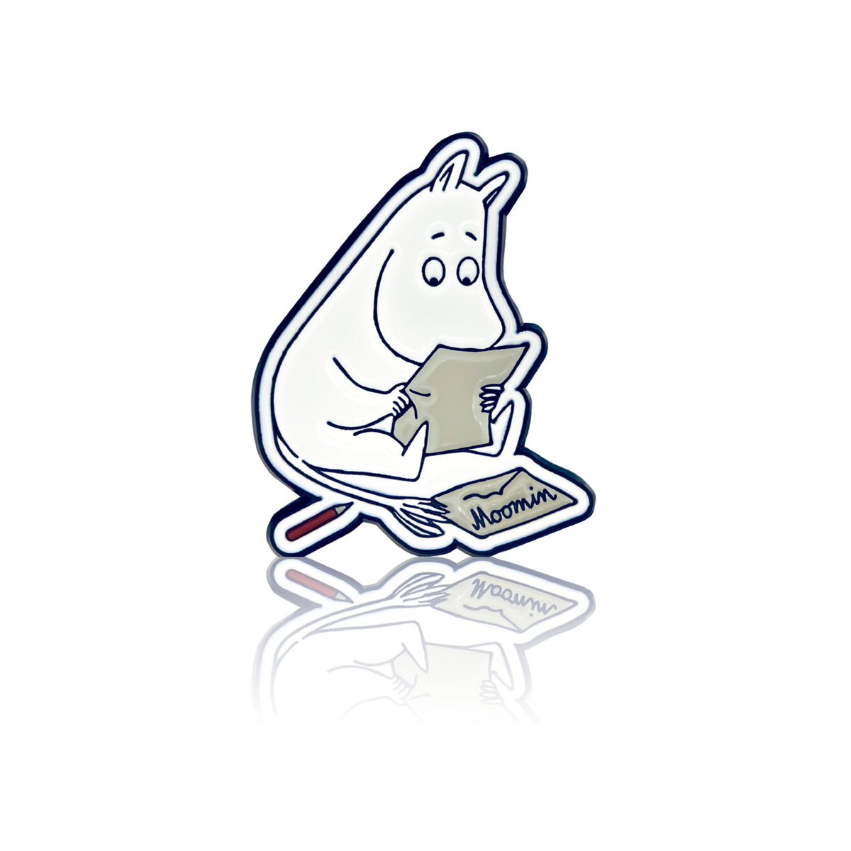 Moomintroll Letter Pin
