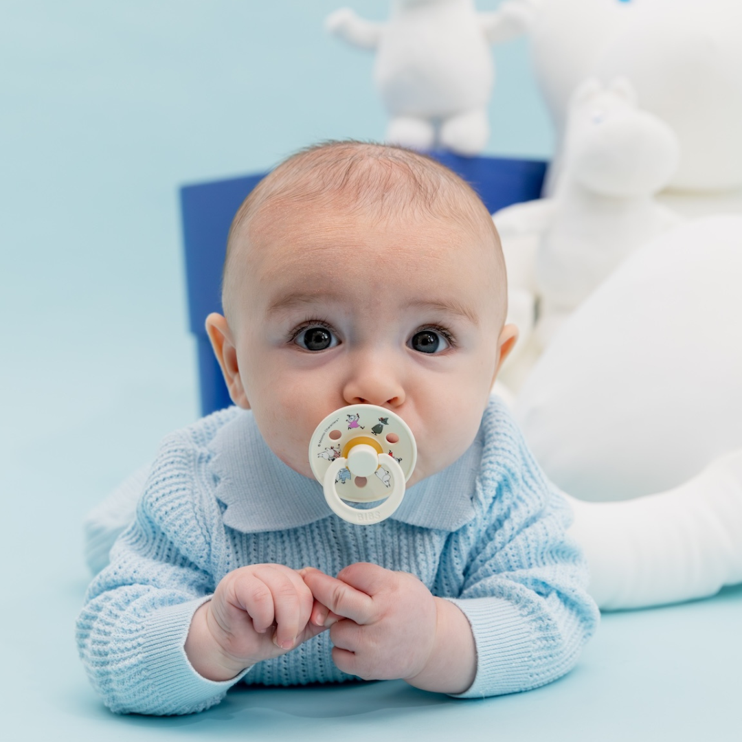 Moomin Friends Pacifier 2-pack Ivory/Sage
