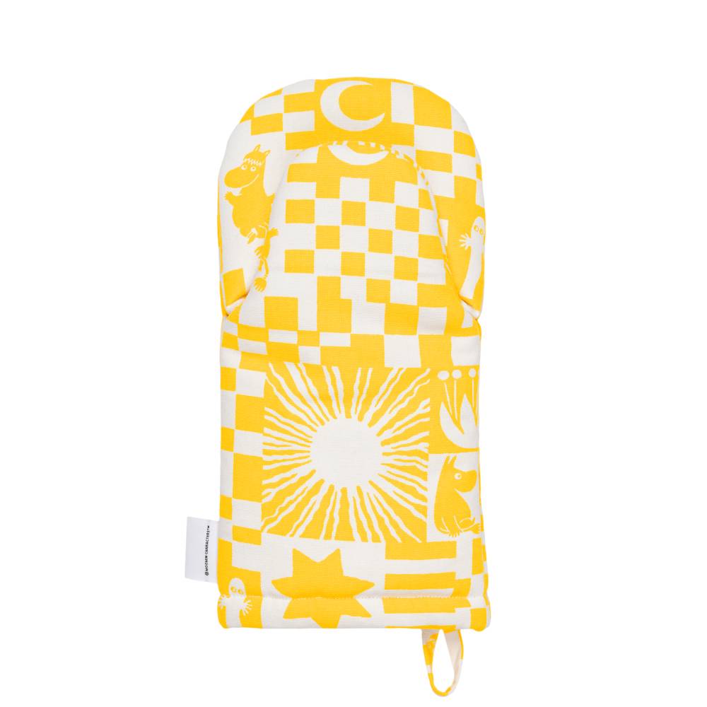Moomin Party Oven Mitt Yellow