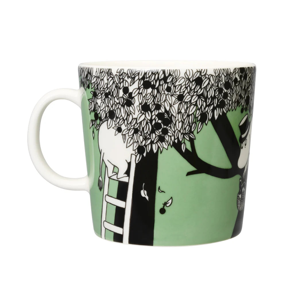Moomin Green & Rose Mugs 0.4 L Bundle