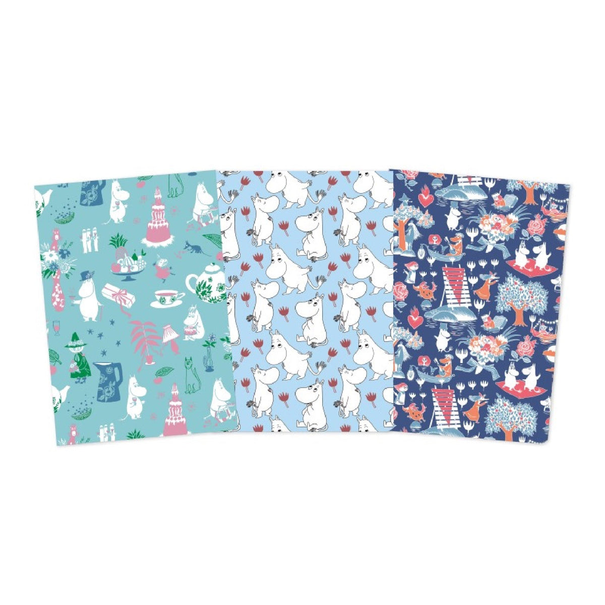 Moomin Classics Set of 3 Midi Notebooks