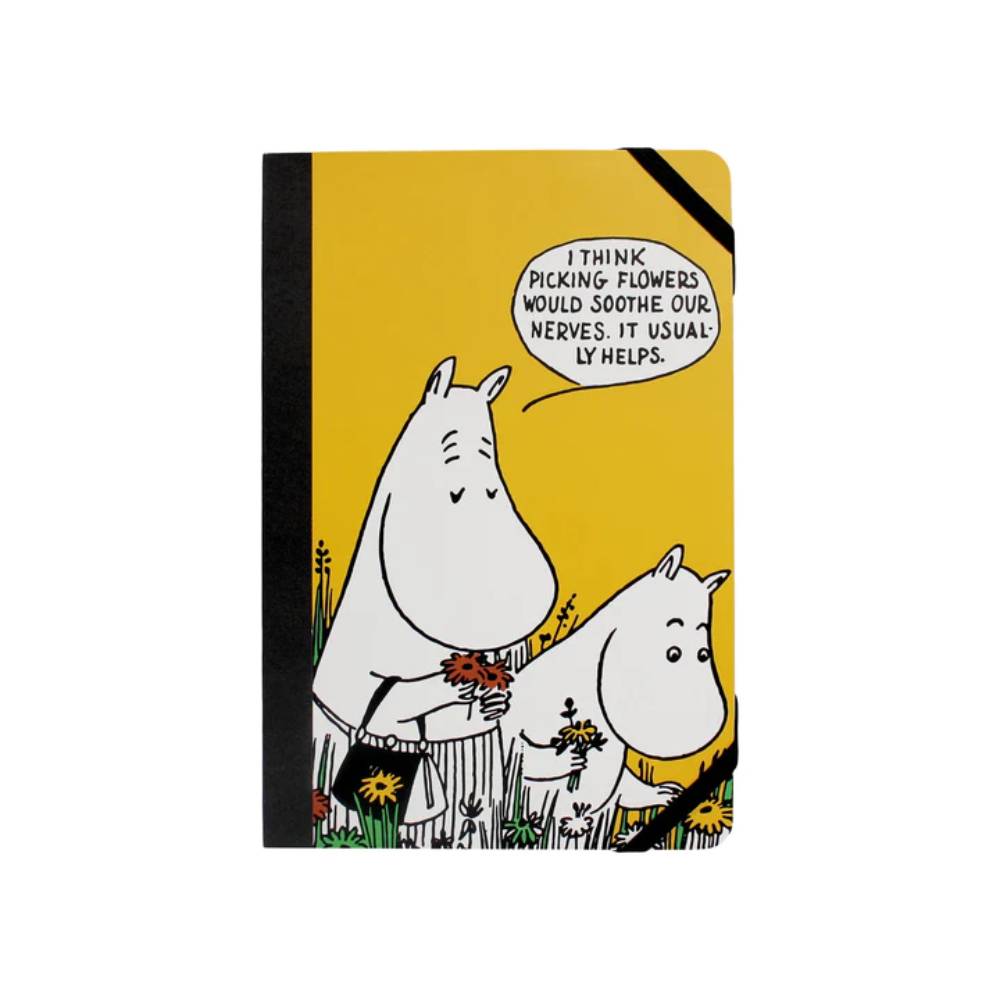 Moomin Flowers Softcover Notebook A5