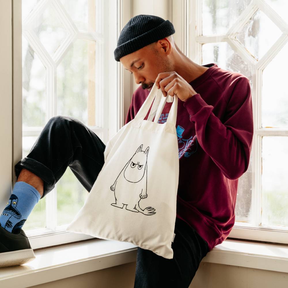 Angry Moomintroll Eco Totebag The Official Moomin Shop United Kingdom