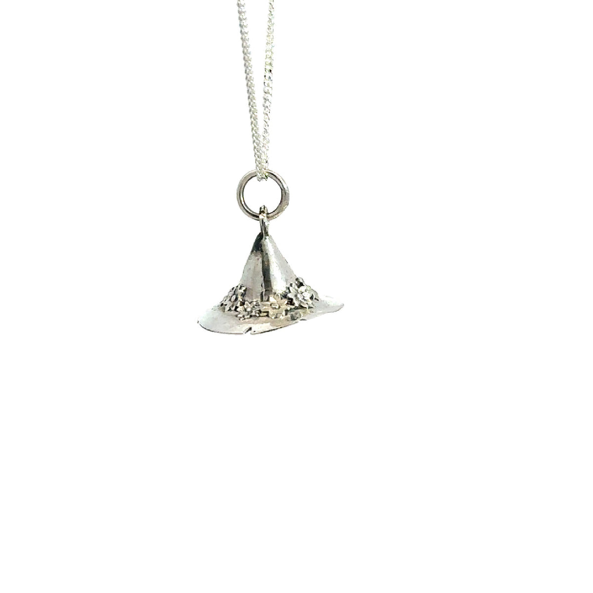 Snufkin&#39;s Hat Necklace (Sterling Silver)