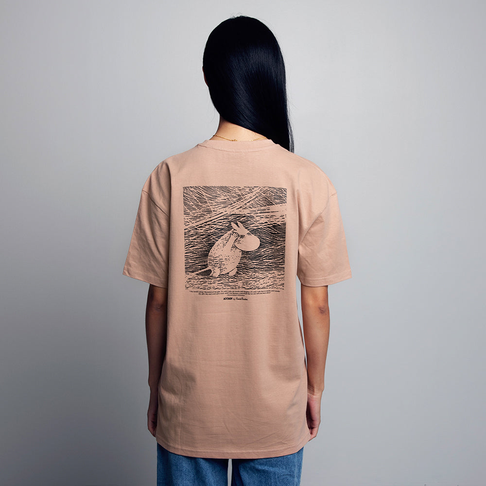 T-shirt Moomintroll  Beige