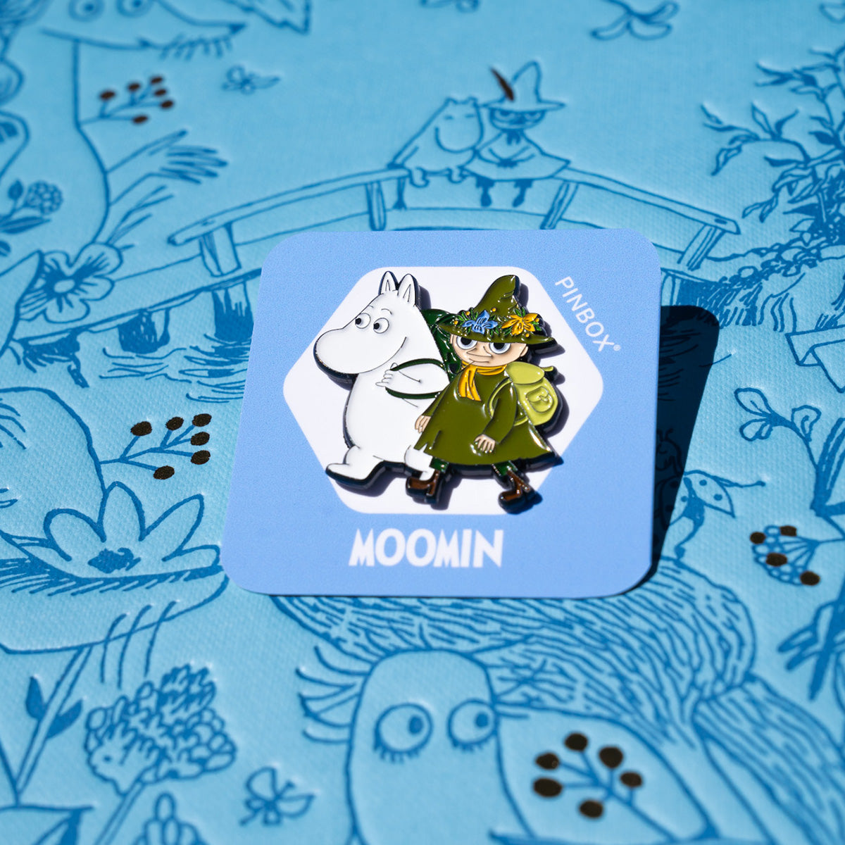 Moomintroll &amp; Snufkin Travelling Pin