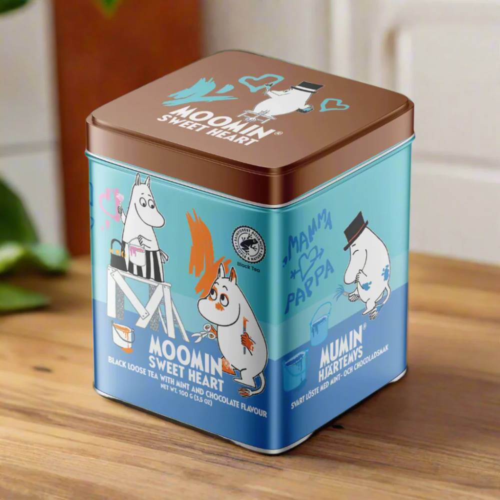 Moomin Tea In A Tin Sweet Heart