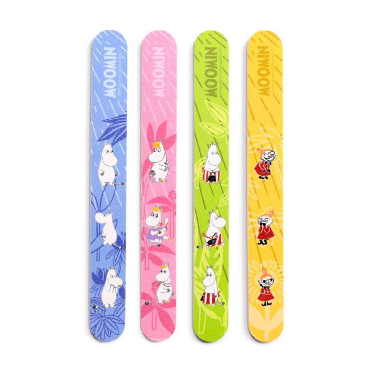 Moomin Tammi Nail Files 4 Colours