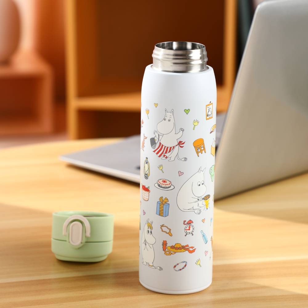Moomin Birthday Vacuum Cup 450ml - The Official Moomin Shop