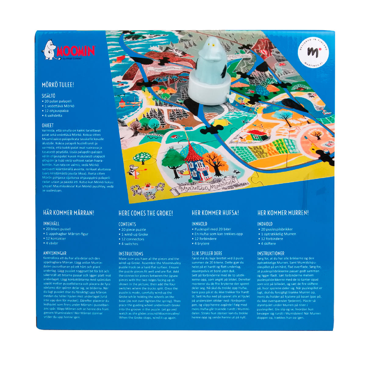 Here Comes The Groke! Whizz Around Puzzle