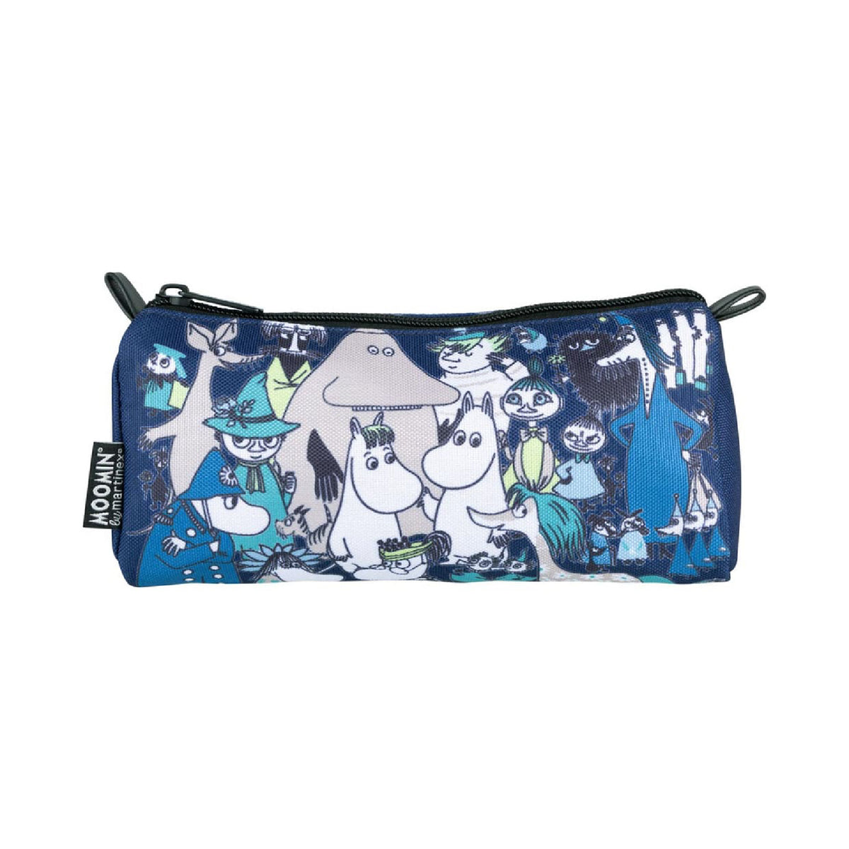 Moomin Class Reunion Pencil Case Blue