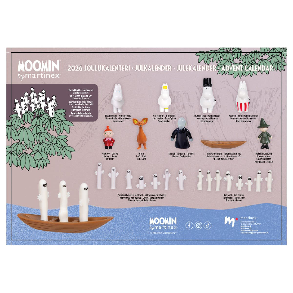 Moomin Toy Advent Calendar 2026