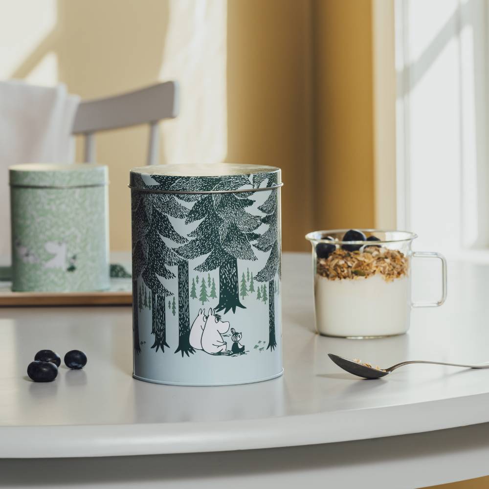 Moomin Forest Jars 2-set Green - The Official Moomin Shop