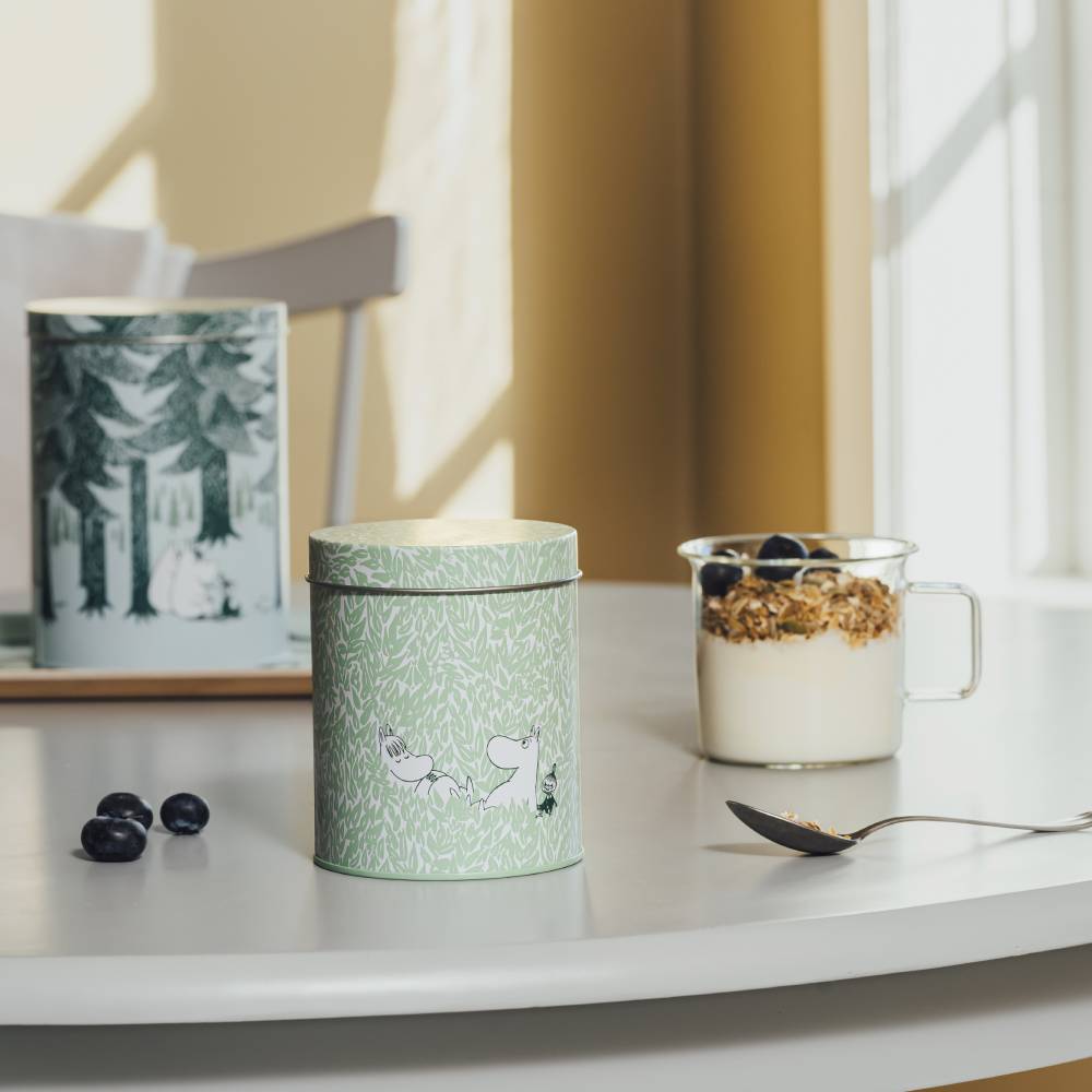 Moomin Forest Jars 2-set Green - The Official Moomin Shop