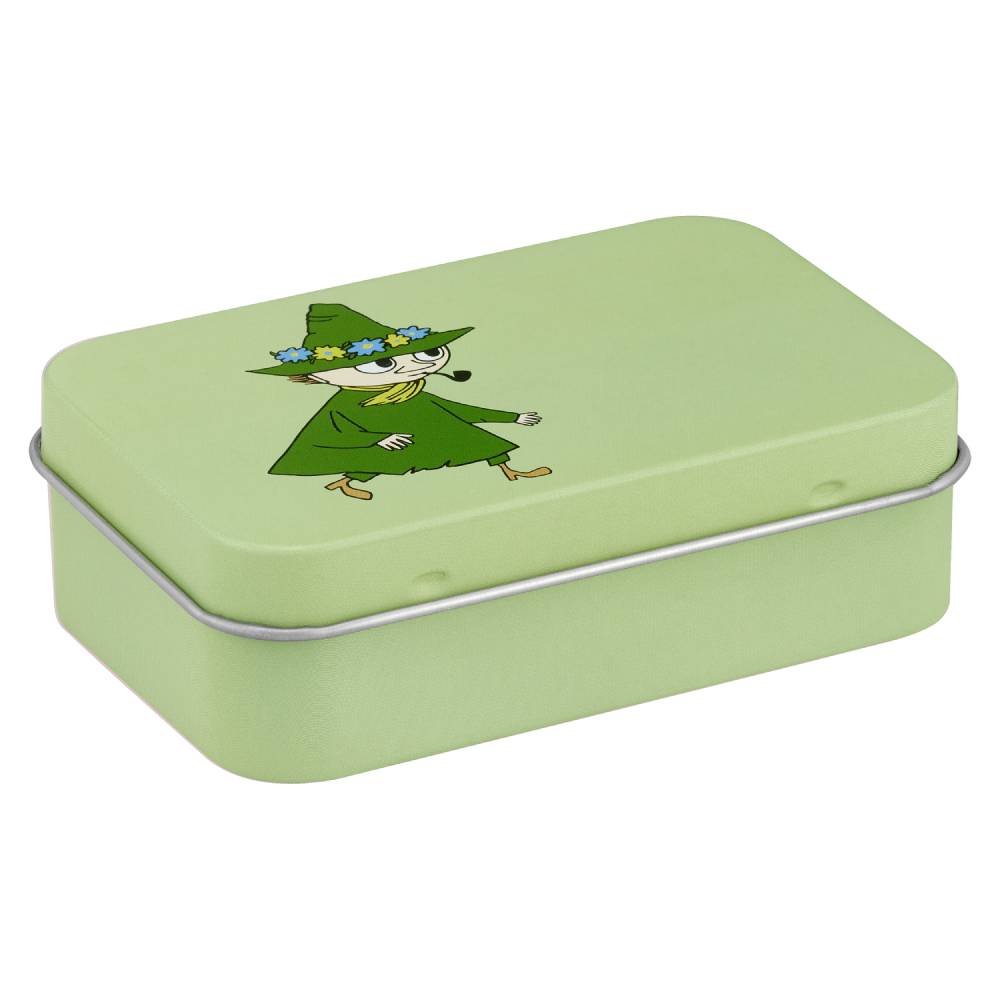 Snufkin Retro Box 10x6,5cm Green - The Official Moomin Shop