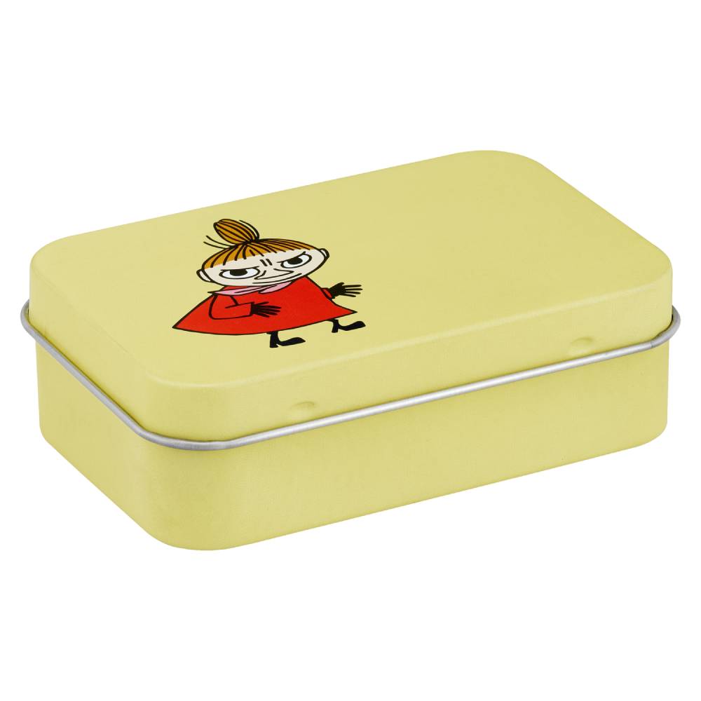 Little My Retro Box 10x6,5cm Yellow - The Official Moomin Shop