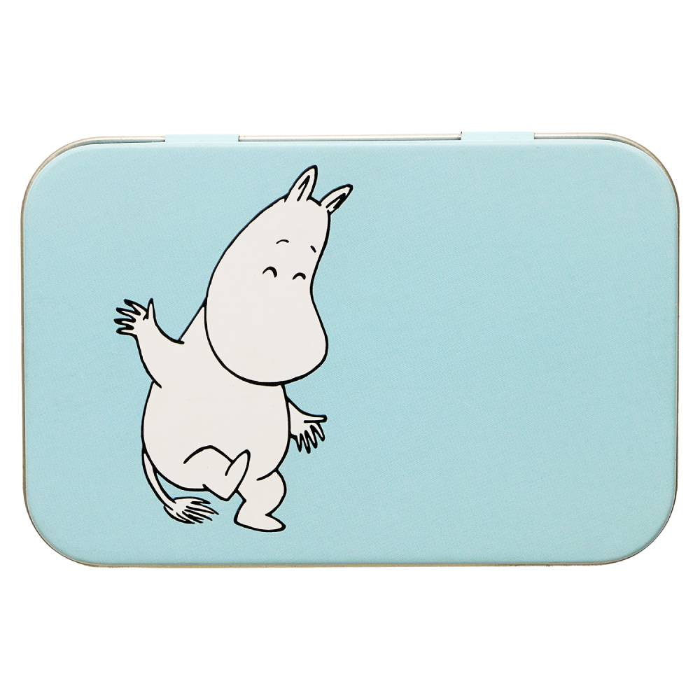 Moomintroll Retro Box 10x6,5cm Blue - The Official Moomin Shop