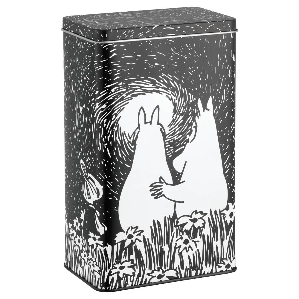 Moomin Friendship Coffee Jar Black - The Official Moomin Shop