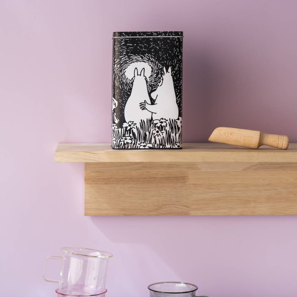 Moomin Friendship Coffee Jar Black - The Official Moomin Shop