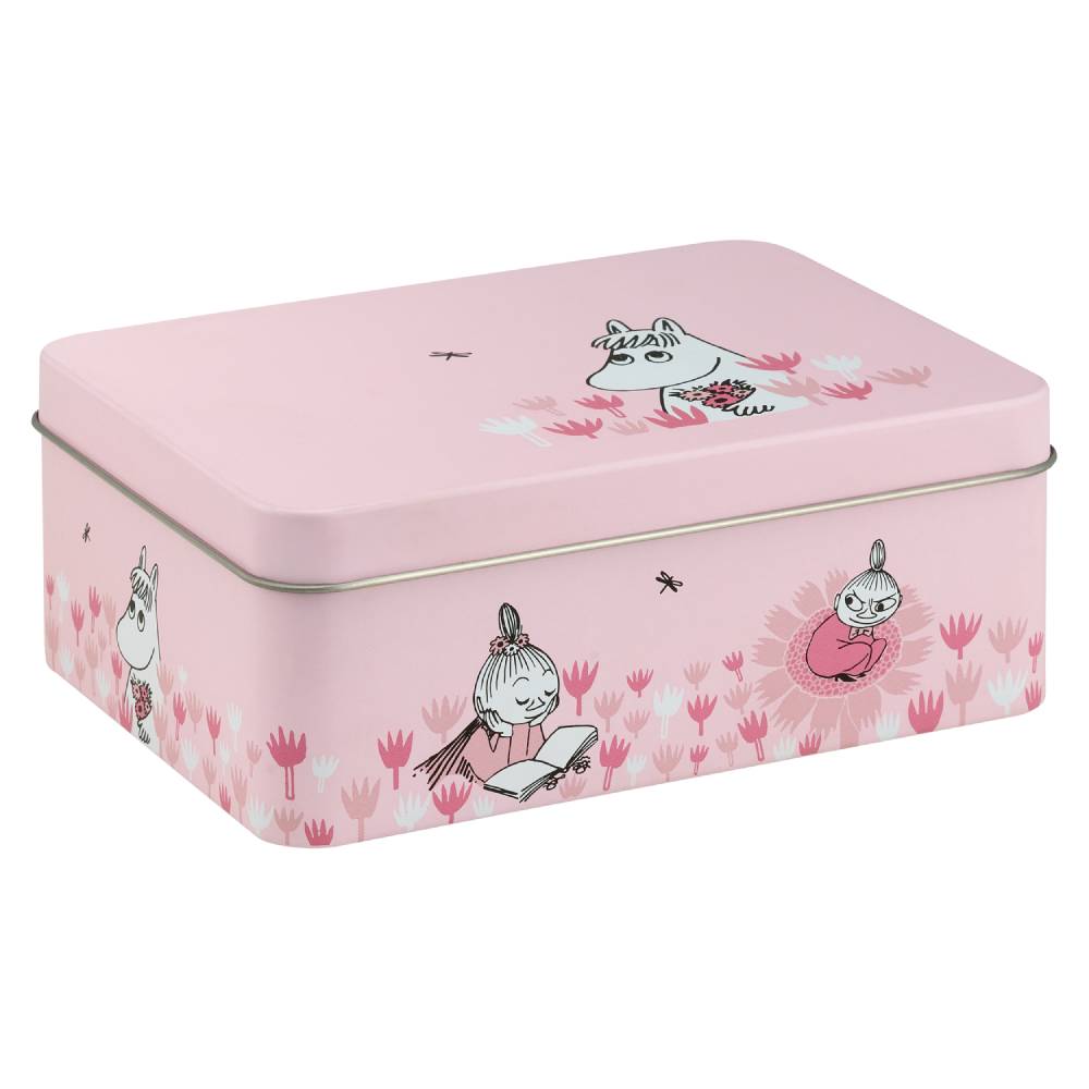 Moomin Girls Box 14,5x10,5cm Pink - The Official Moomin Shop
