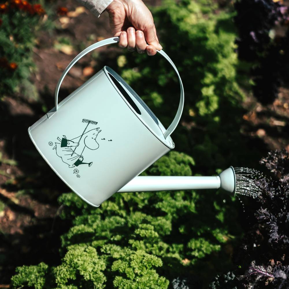 Moomin Gardenia Watering Can 4L Green - The Official Moomin Shop