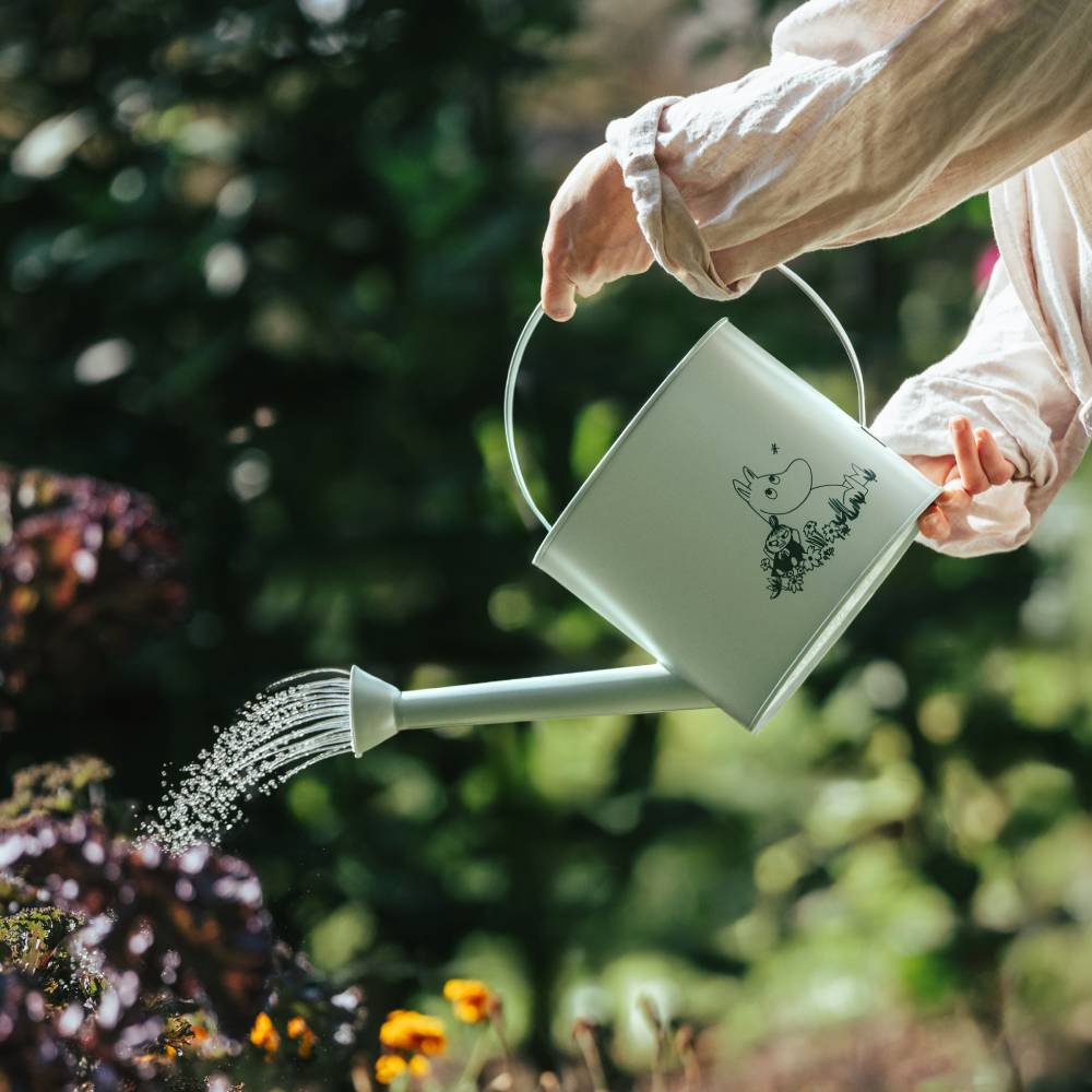 Moomin Gardenia Watering Can 4L Green - The Official Moomin Shop
