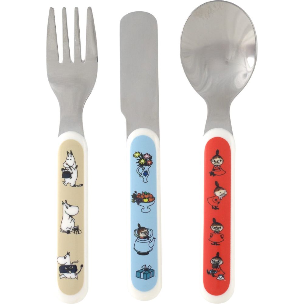 Children&#39;s Cutlery Set Moomin And Little My