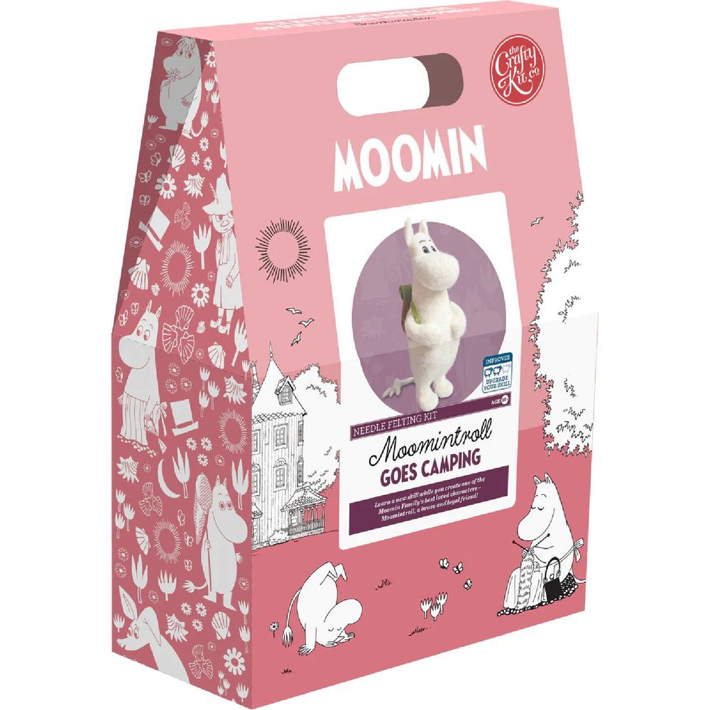 Needle Felting Kit Moomintroll Goes Camping