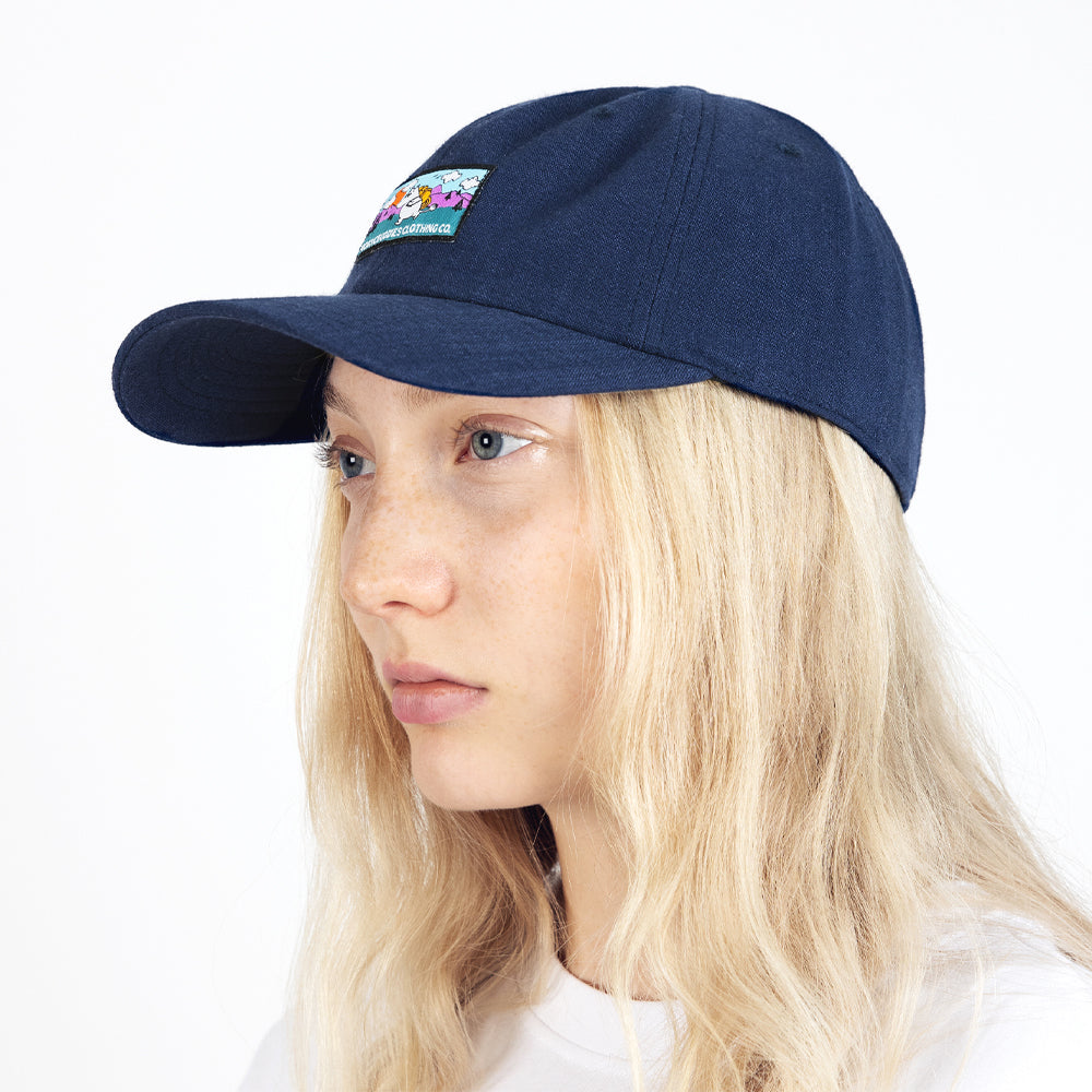 Cap Adult Moomintroll Wandering Dark Blue