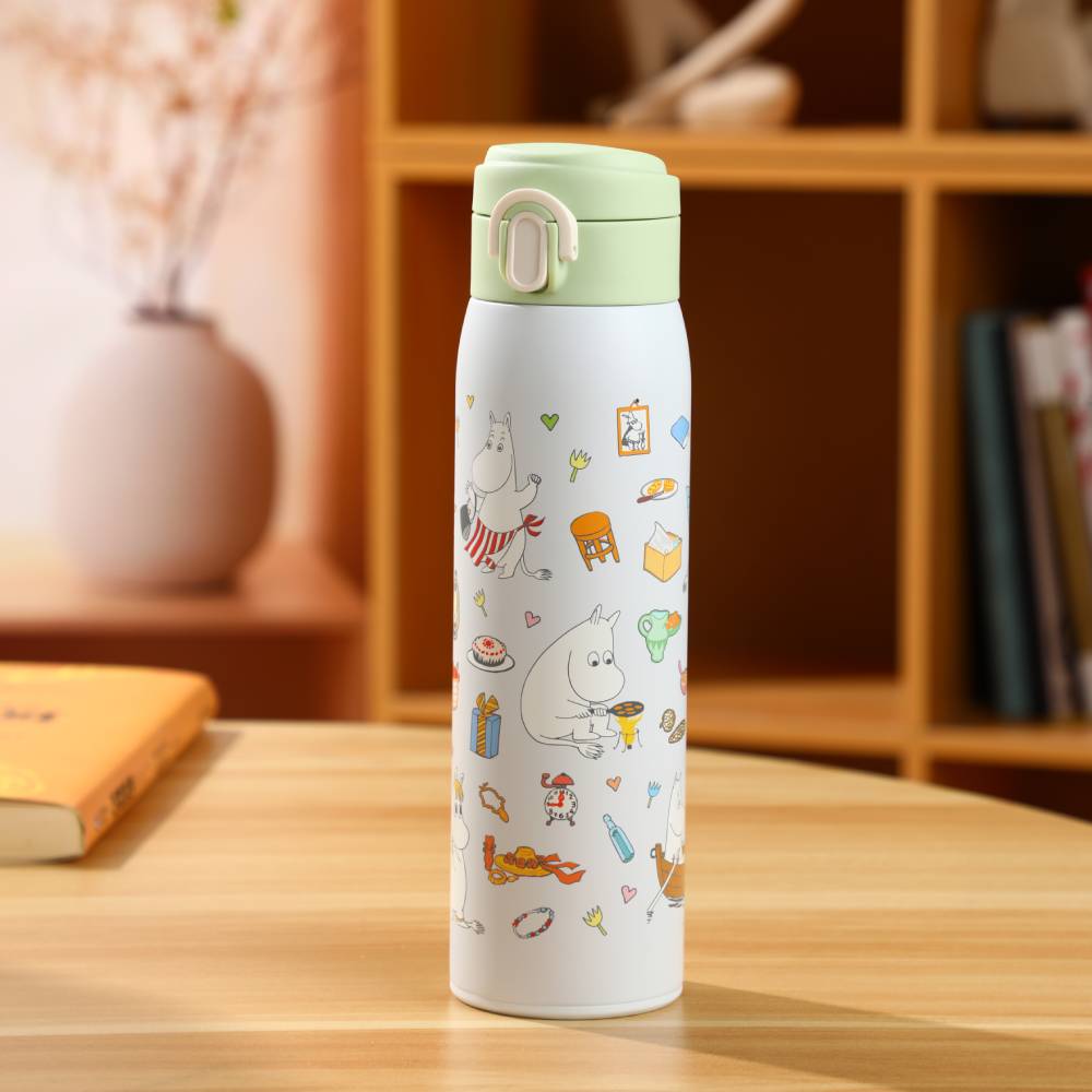 Moomin Birthday Vacuum Cup 450ml - The Official Moomin Shop