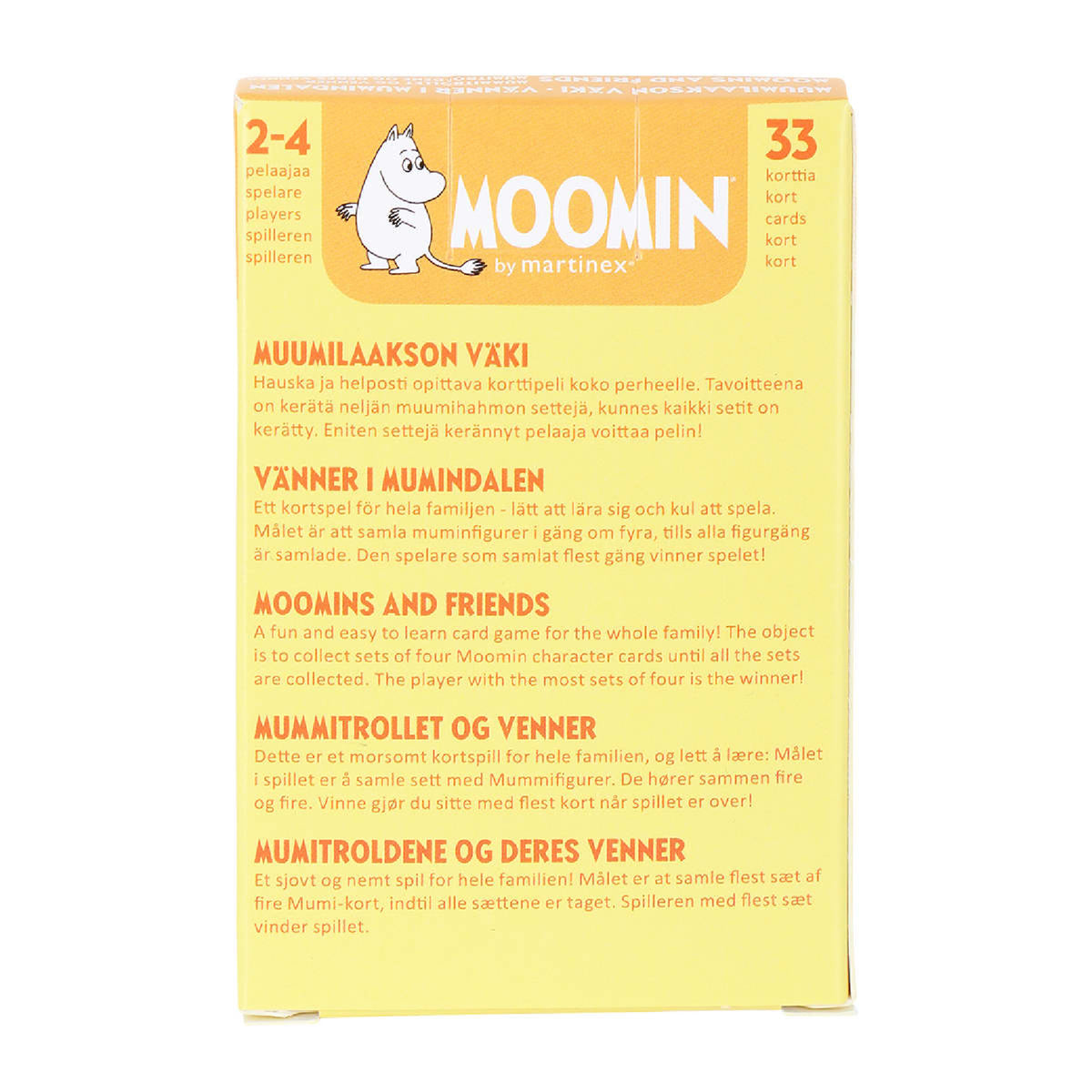 Moomin and Friends Card Game
