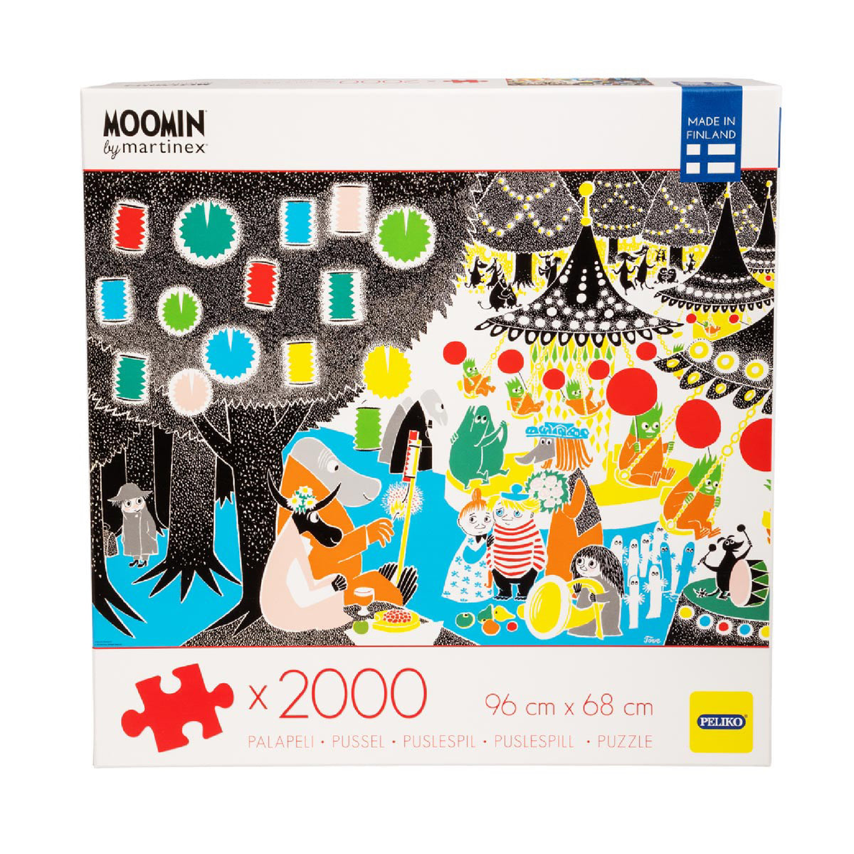 Moomin Celebrating Jigsaw Puzzle 2000 Pieces